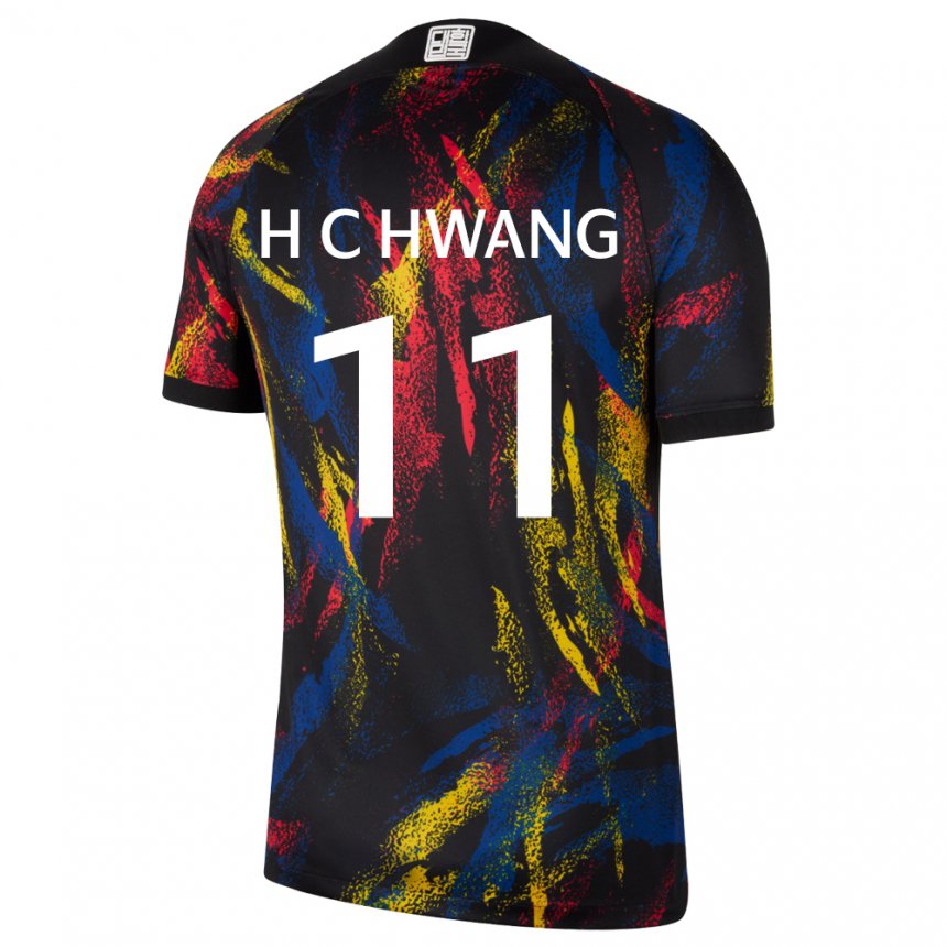 Criança Camisola Sul‑coreana Hee-chan Hwang #11 Multicolorido Alternativa 22-24 Camisa