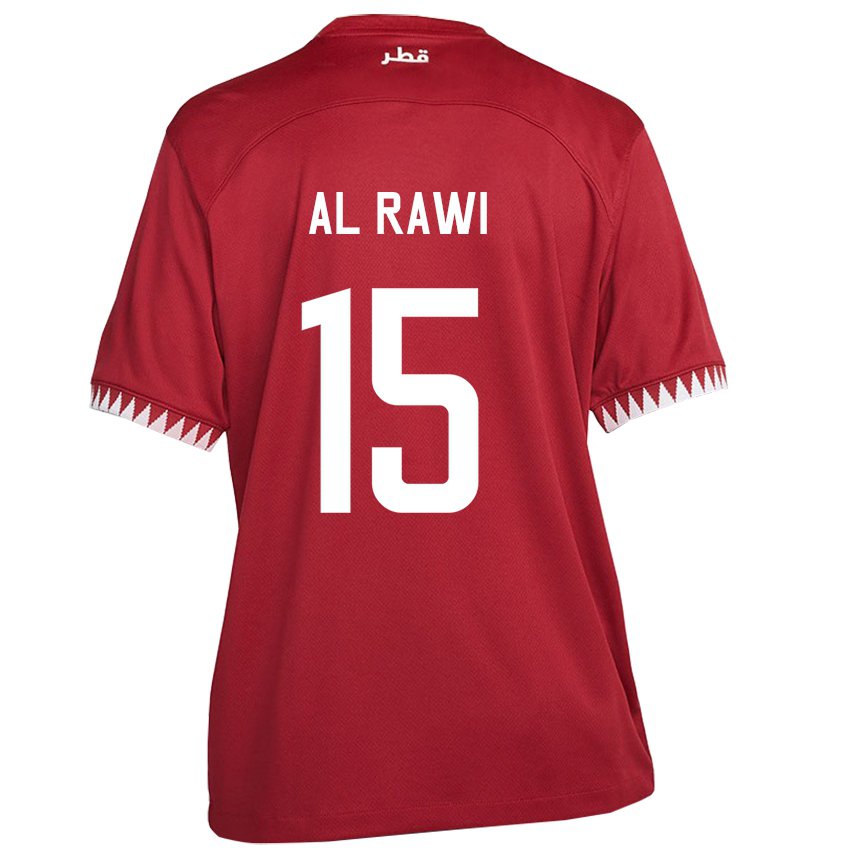Homem Camisola Catari Bassam Al Rawi #15 Castanho Principal 22-24 Camisa