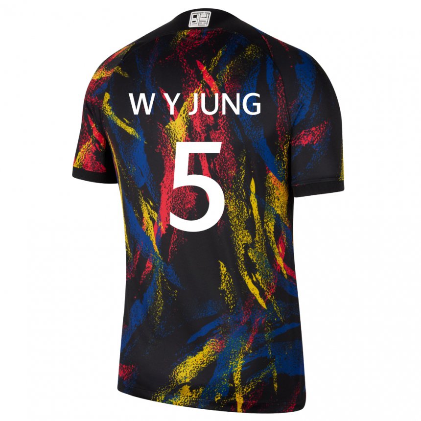 Homem Camisola Sul‑coreana Woo-young Jung #5 Multicolorido Alternativa 22-24 Camisa
