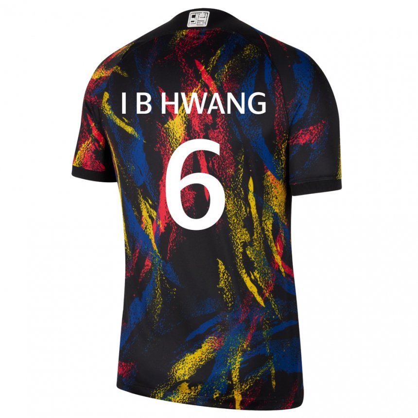 Homem Camisola Sul‑coreana In-beom Hwang #6 Multicolorido Alternativa 22-24 Camisa