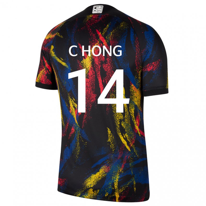 Homem Camisola Sul‑coreana Chul Hong #14 Multicolorido Alternativa 22-24 Camisa