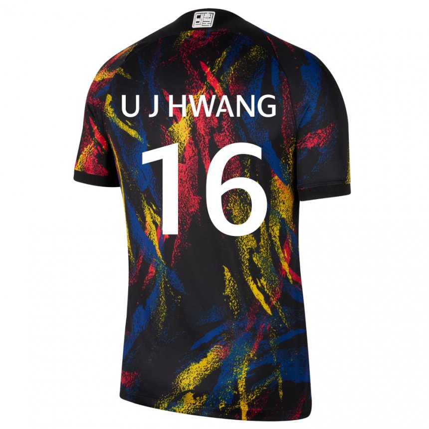 Homem Camisola Sul‑coreana Ui-jo Hwang #16 Multicolorido Alternativa 22-24 Camisa