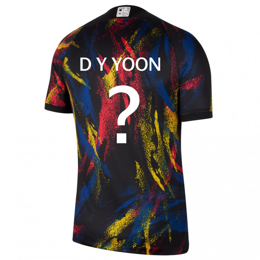 Homem Camisola Sul‑coreana Yoon Do Yeong #0 Multicolorido Alternativa 22-24 Camisa
