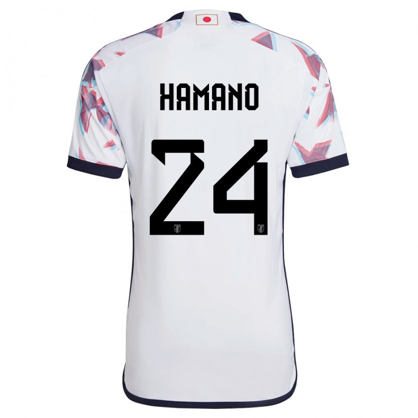 Homem Camisola Japonesa Maika Hamano #24 Branco Alternativa 22-24 Camisa