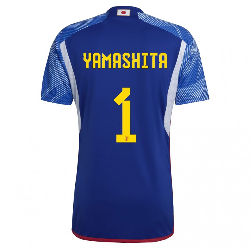 Mulher Camisola Japonesa Ayaka Yamashita #1 Azul Real Principal 22-24 Camisa