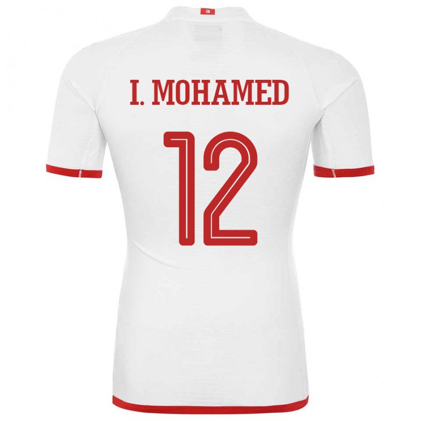 Mulher Camisola Tunisiana Ibtissem Ben Mohamed #12 Branco Alternativa 22-24 Camisa