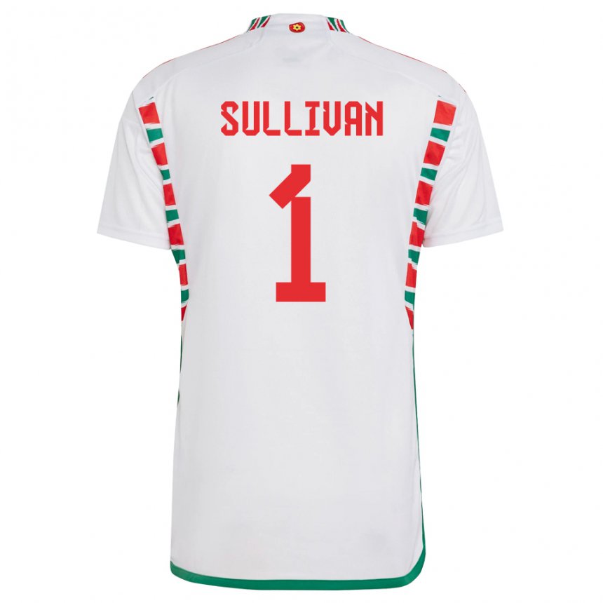 Mulher Camisola Galesa Laura O Sullivan #1 Branco Alternativa 22-24 Camisa