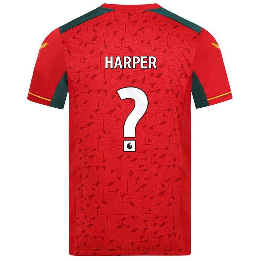 Criança Camisola Fraser Harper #0 Vermelho Alternativa 2023/24 Camisa