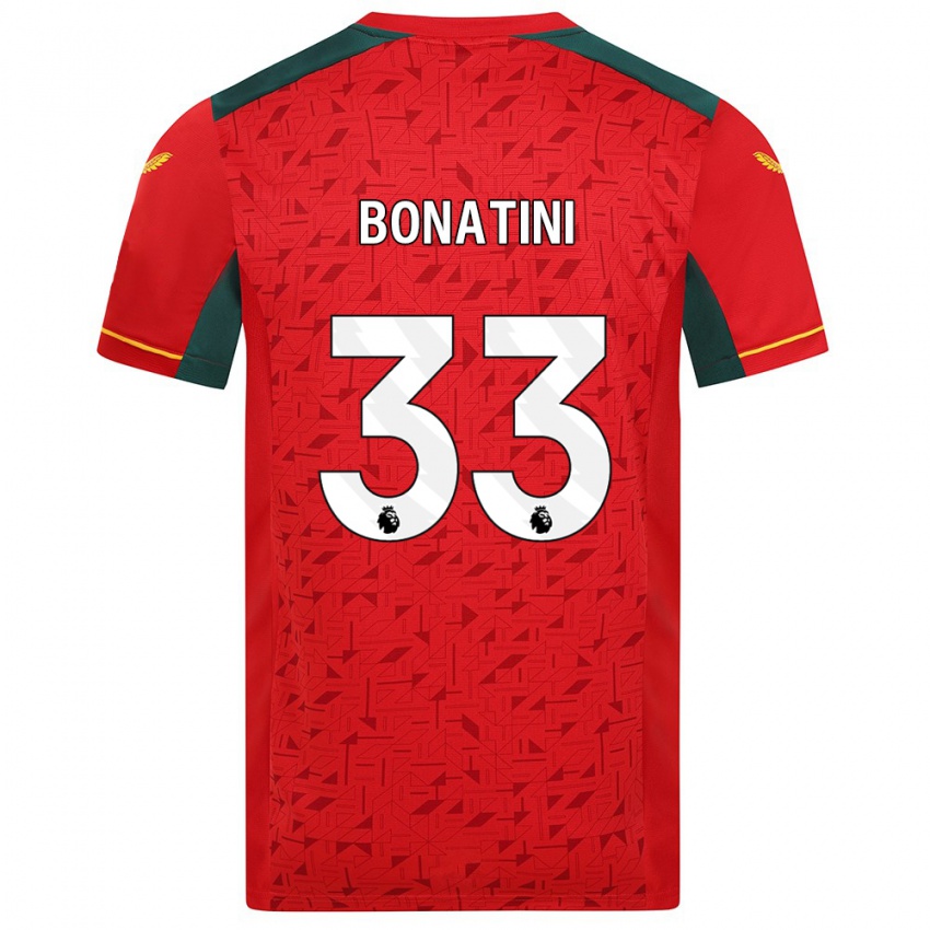 Criança Camisola Leo Bonatini #33 Vermelho Alternativa 2023/24 Camisa