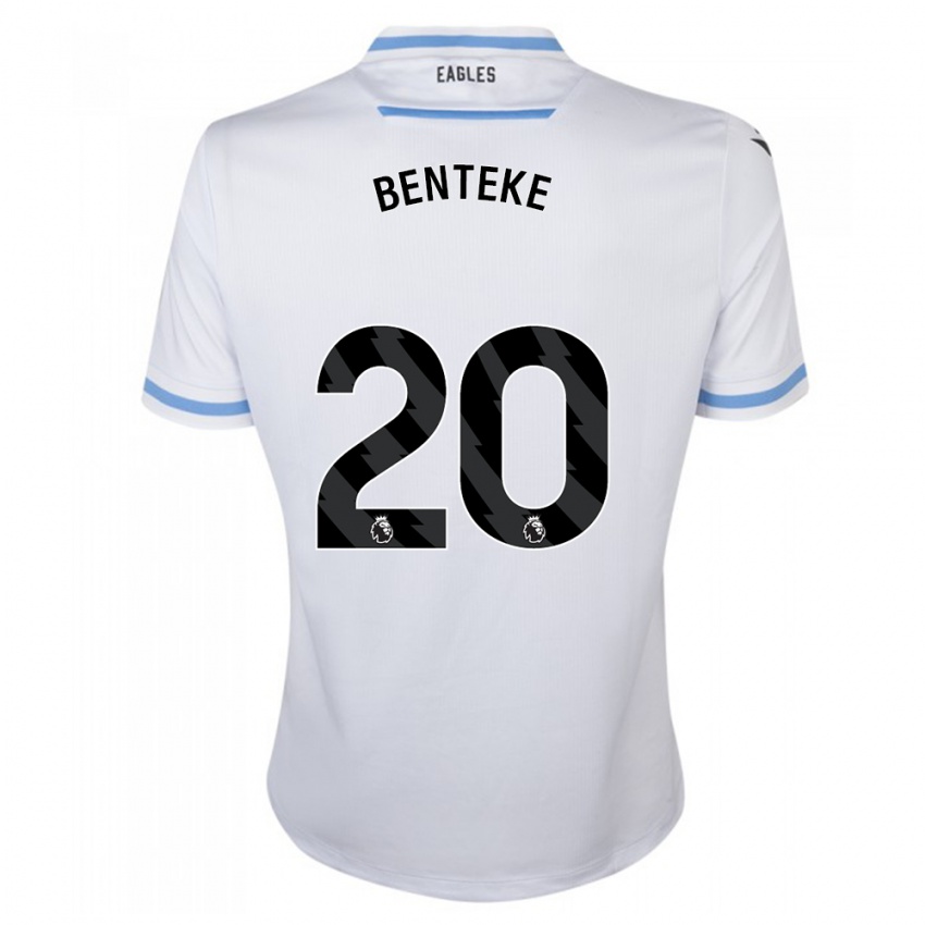 Criança Camisola Christian Benteke #20 Branco Alternativa 2023/24 Camisa