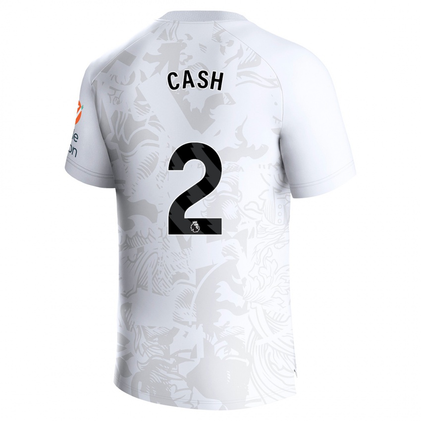 Criança Camisola Matty Cash #2 Branco Alternativa 2023/24 Camisa