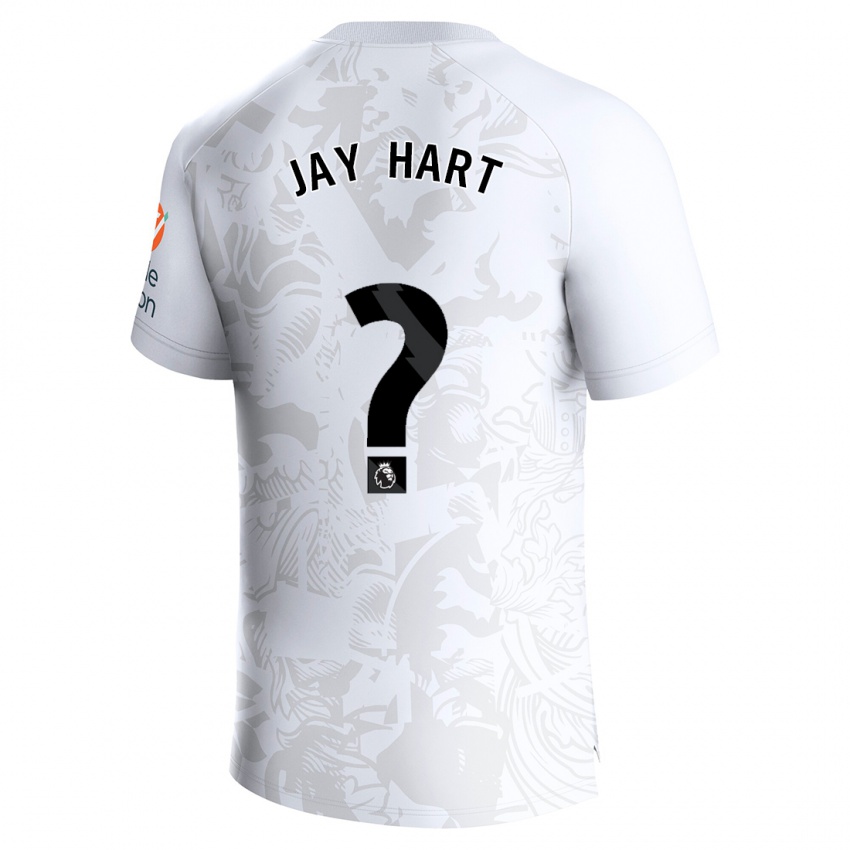 Criança Camisola Taylor Jay Hart #0 Branco Alternativa 2023/24 Camisa
