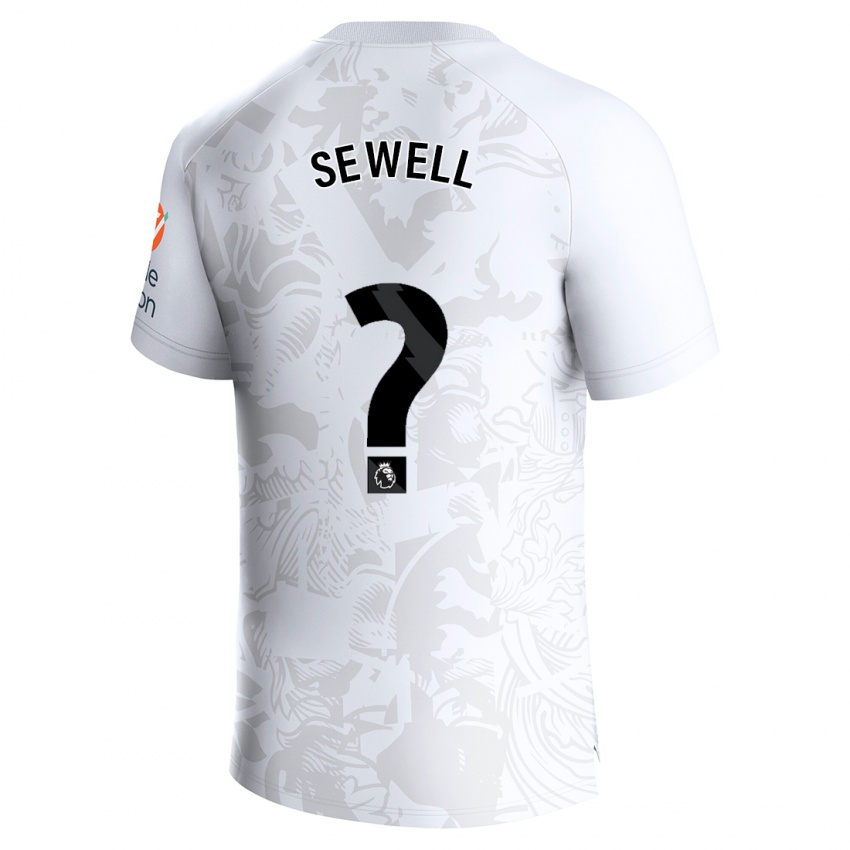 Criança Camisola Dewain Sewell #0 Branco Alternativa 2023/24 Camisa