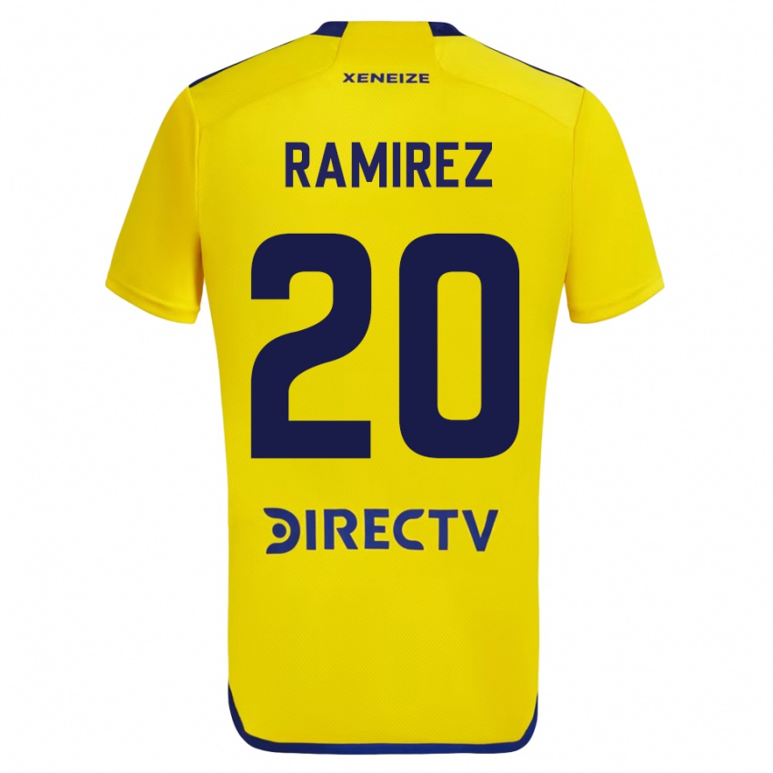 Criança Camisola Juan Ramirez #20 Amarelo Alternativa 2023/24 Camisa