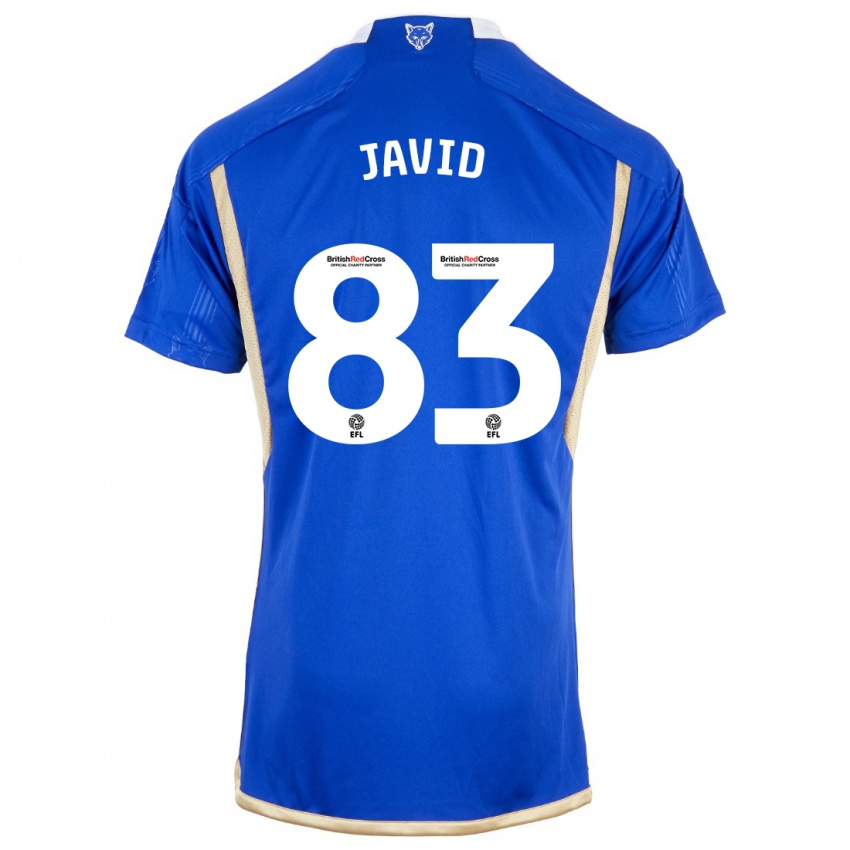Homem Camisola Abdullah Javid #83 Azul Real Principal 2023/24 Camisa
