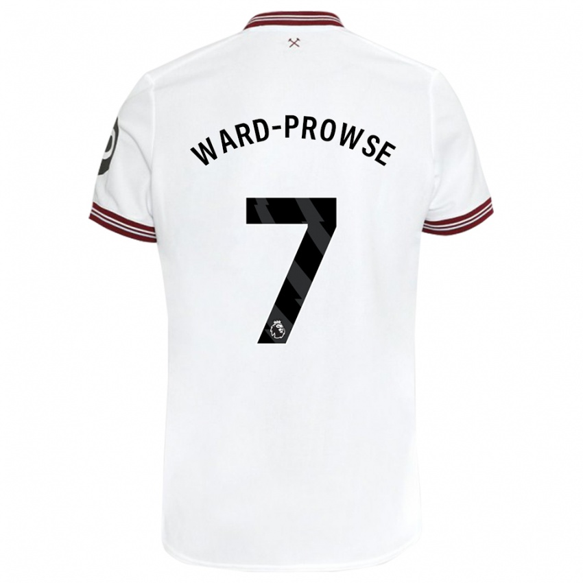 Homem Camisola James Ward-Prowse #7 Branco Alternativa 2023/24 Camisa