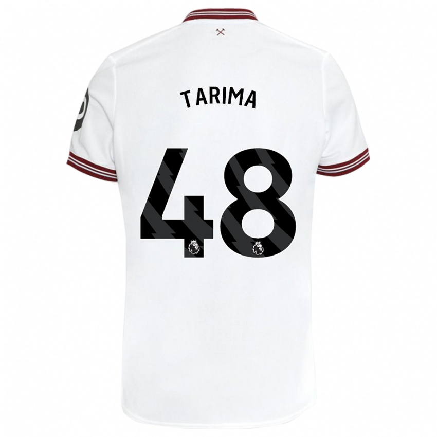 Homem Camisola Sean Tarima #48 Branco Alternativa 2023/24 Camisa