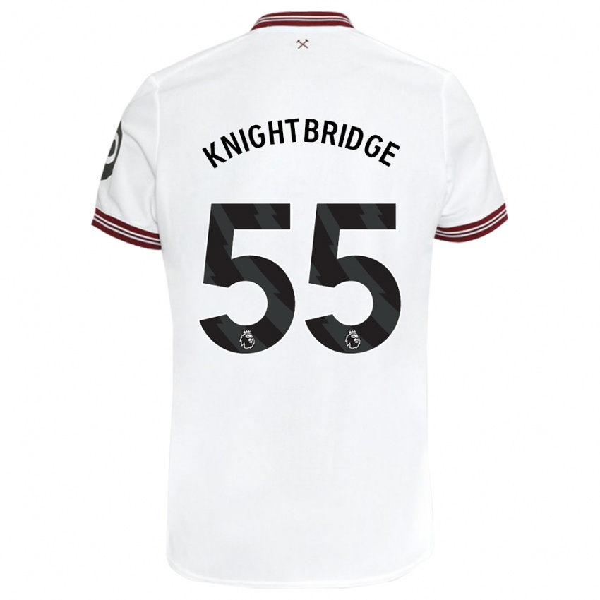 Homem Camisola Jacob Knightbridge #55 Branco Alternativa 2023/24 Camisa