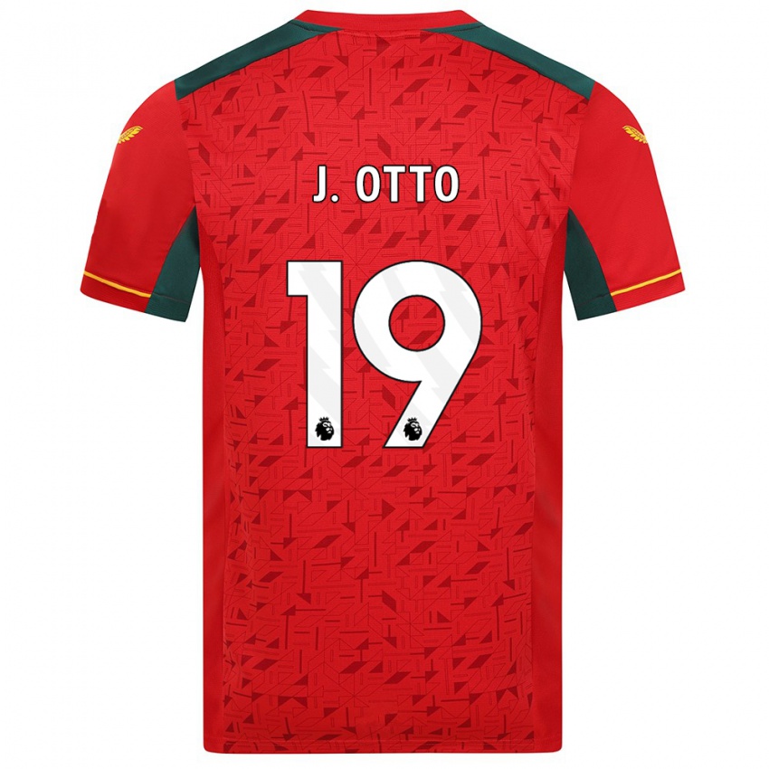 Homem Camisola Jonny Otto #19 Vermelho Alternativa 2023/24 Camisa