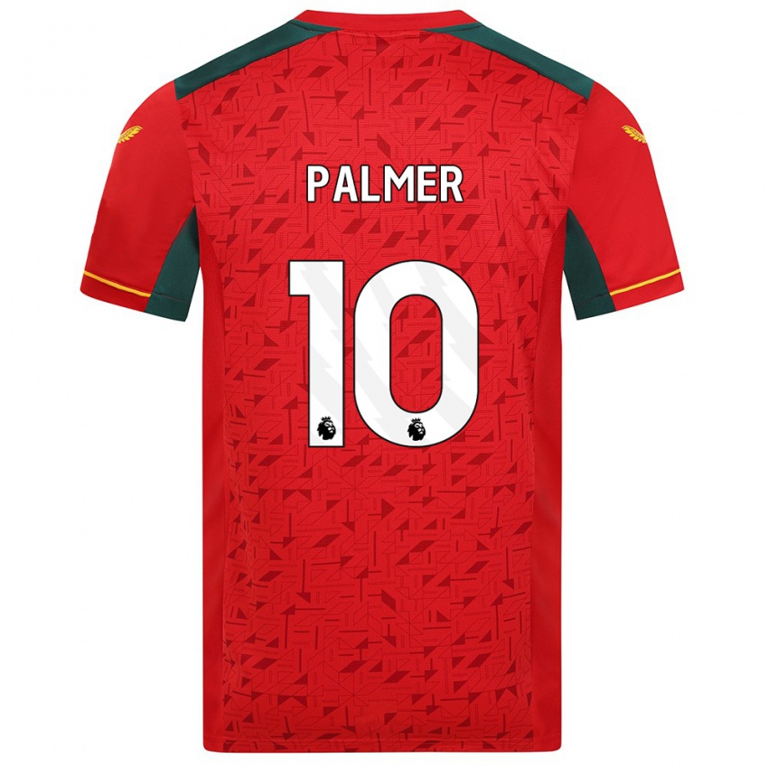 Homem Camisola Jamila Palmer #10 Vermelho Alternativa 2023/24 Camisa