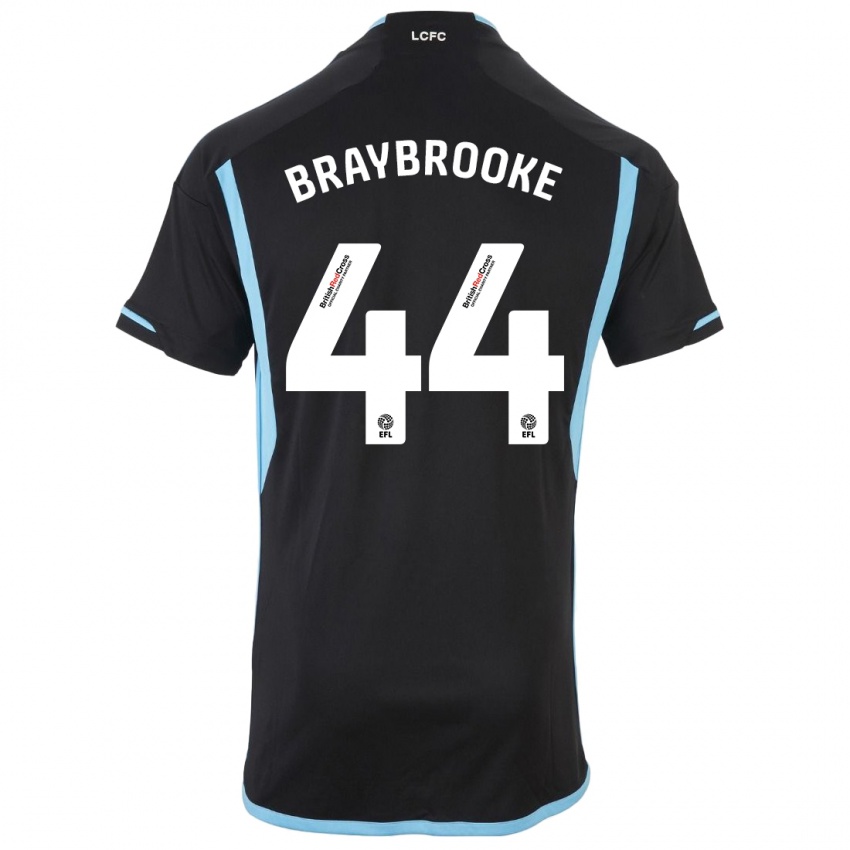 Homem Camisola Sammy Braybrooke #44 Preto Alternativa 2023/24 Camisa