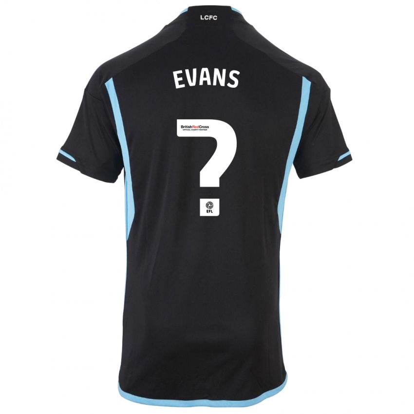 Homem Camisola Reece Evans #0 Preto Alternativa 2023/24 Camisa