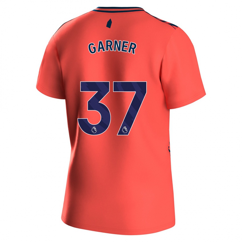Homem Camisola James Garner #37 Corais Alternativa 2023/24 Camisa