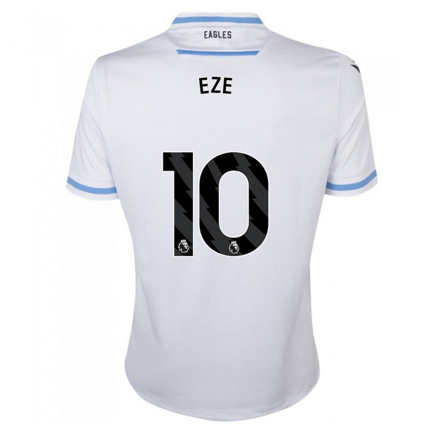 Homem Camisola Eberechi Eze #10 Branco Alternativa 2023/24 Camisa
