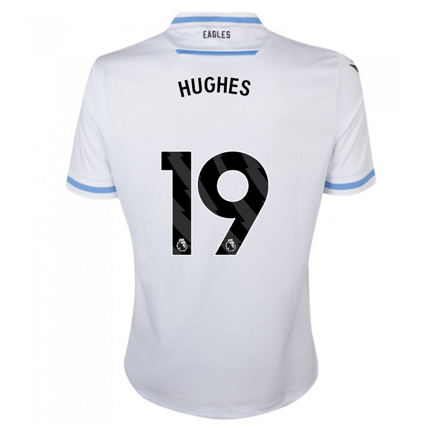 Homem Camisola Will Hughes #19 Branco Alternativa 2023/24 Camisa