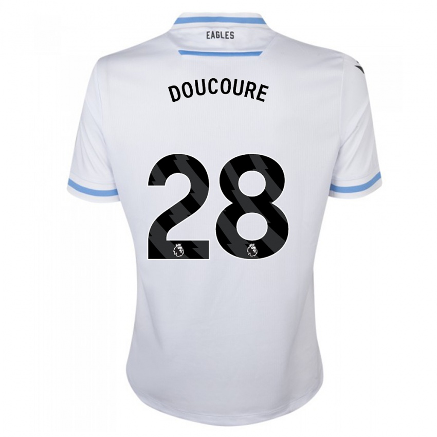 Homem Camisola Cheick Doucouré #28 Branco Alternativa 2023/24 Camisa