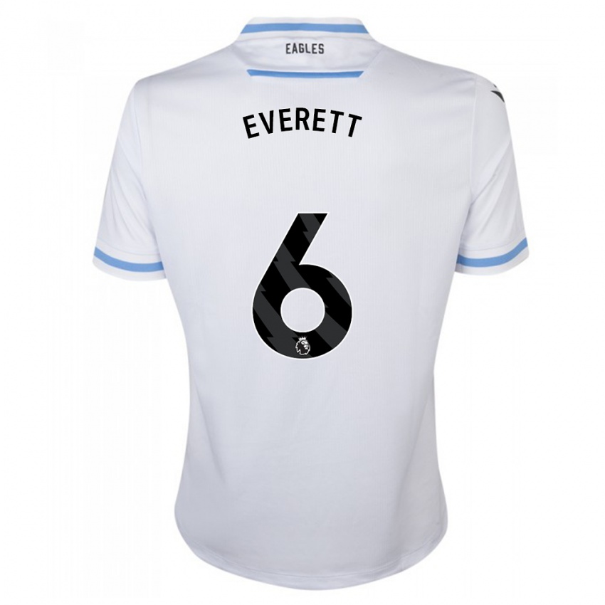 Homem Camisola Aimee Everett #6 Branco Alternativa 2023/24 Camisa