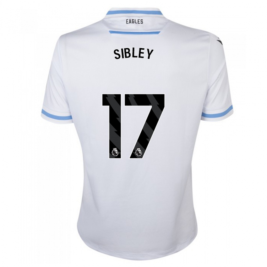 Homem Camisola Isabella Sibley #17 Branco Alternativa 2023/24 Camisa