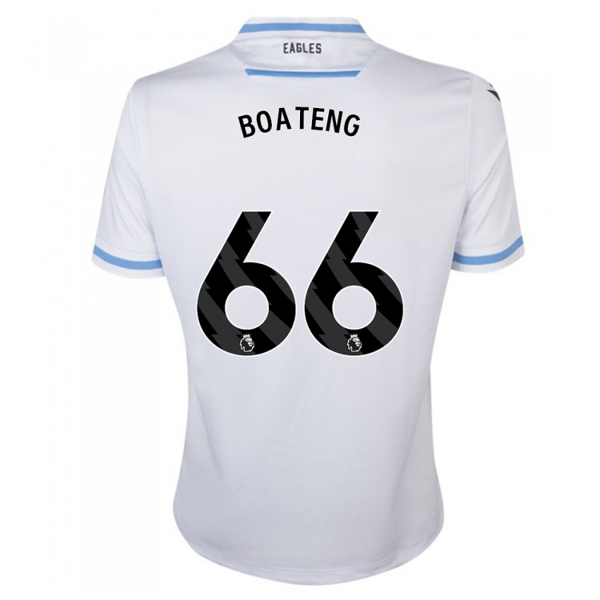 Homem Camisola David Boateng #66 Branco Alternativa 2023/24 Camisa