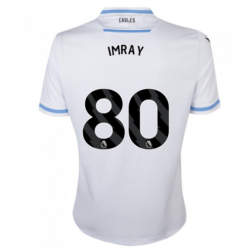Homem Camisola Danny Imray #80 Branco Alternativa 2023/24 Camisa