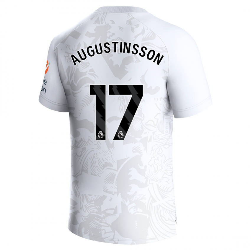 Homem Camisola Ludwig Augustinsson #17 Branco Alternativa 2023/24 Camisa