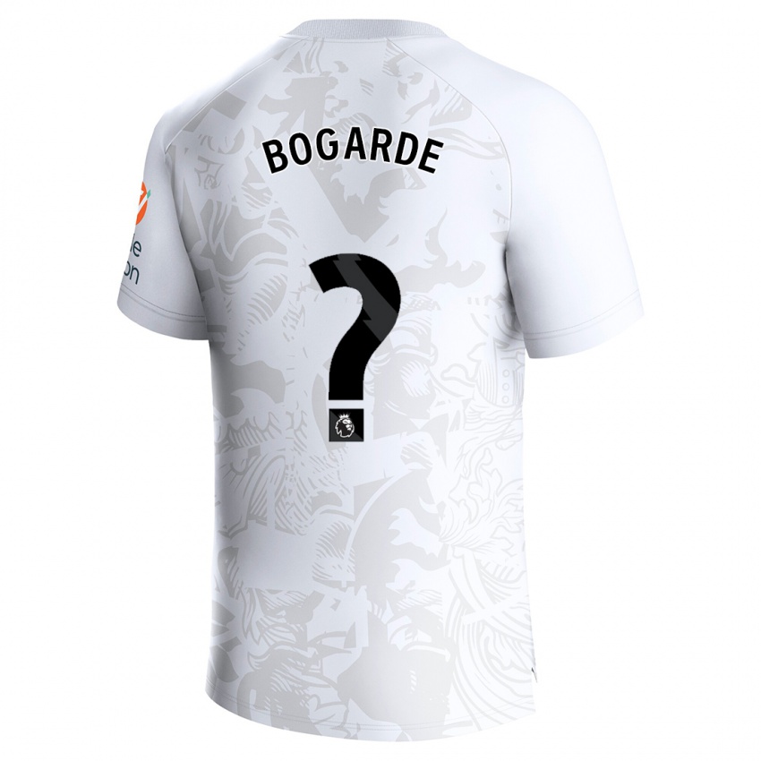 Homem Camisola Lamare Bogarde #0 Branco Alternativa 2023/24 Camisa