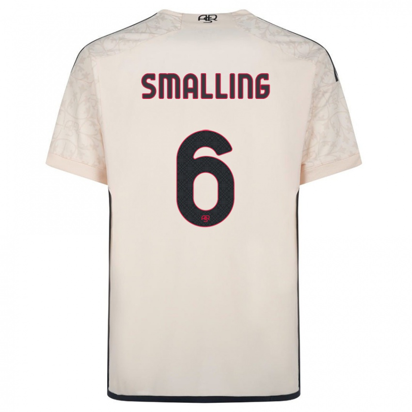 Homem Camisola Chris Smalling #6 Esbranquiçado Alternativa 2023/24 Camisa