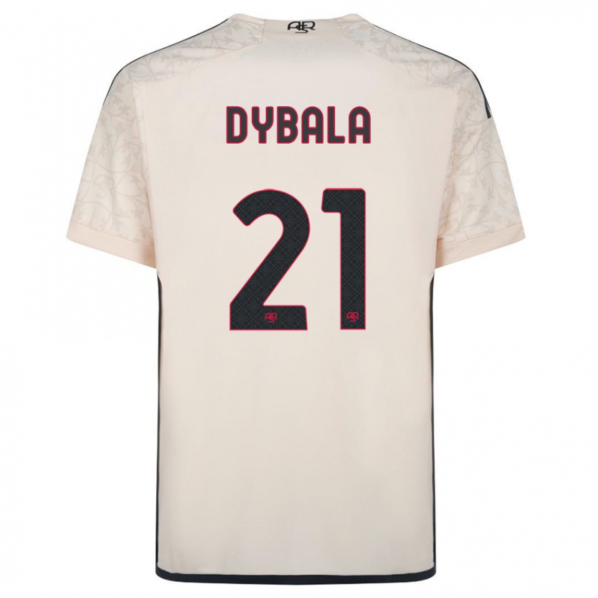 Homem Camisola Paulo Dybala #21 Esbranquiçado Alternativa 2023/24 Camisa