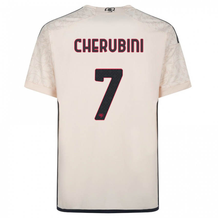 Homem Camisola Luigi Cherubini #7 Esbranquiçado Alternativa 2023/24 Camisa