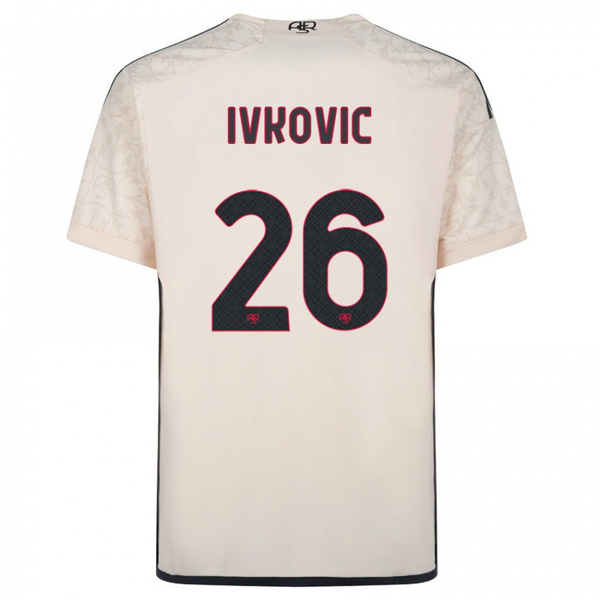 Homem Camisola Mate Ivkovic #26 Esbranquiçado Alternativa 2023/24 Camisa