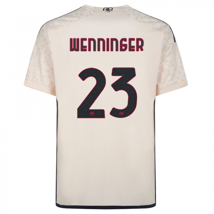 Homem Camisola Carina Wenninger #23 Esbranquiçado Alternativa 2023/24 Camisa