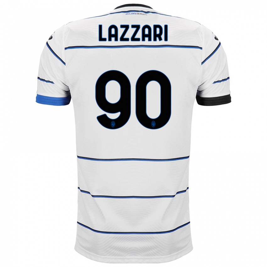 Homem Camisola Ilaria Lazzari #90 Branco Alternativa 2023/24 Camisa