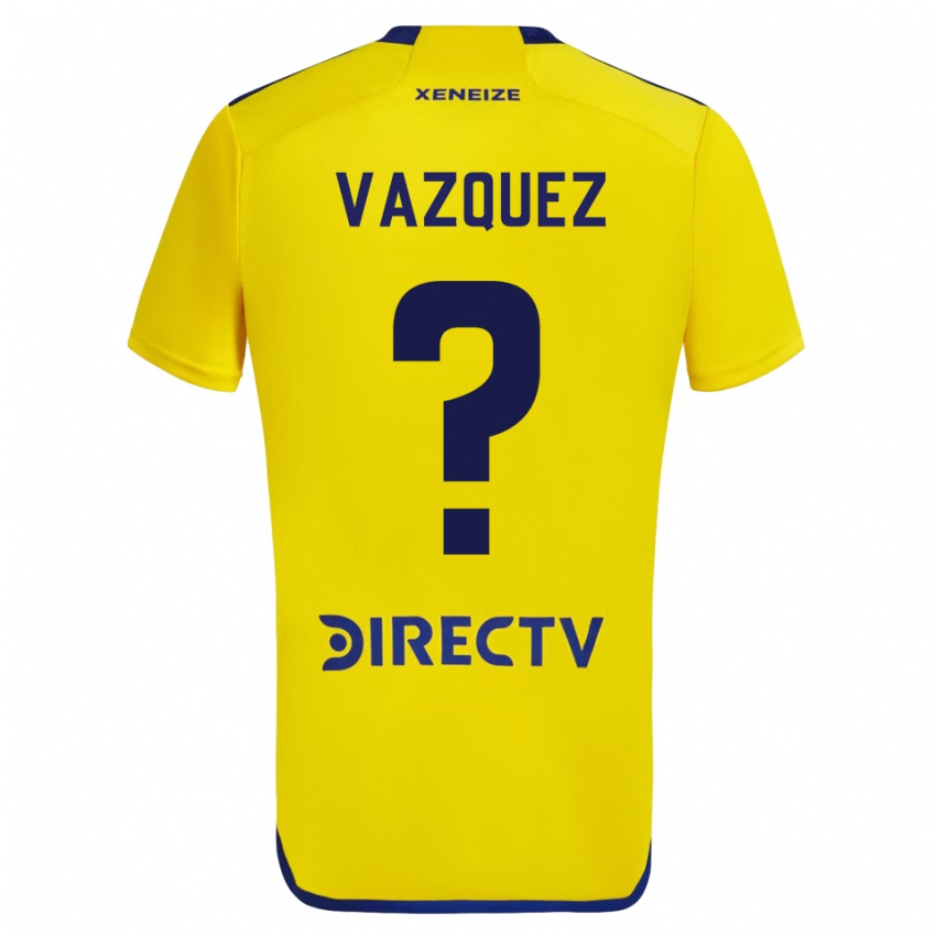Homem Camisola Luis Vazquez #0 Amarelo Alternativa 2023/24 Camisa