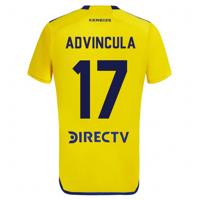 Homem Camisola Luis Advincula #17 Amarelo Alternativa 2023/24 Camisa