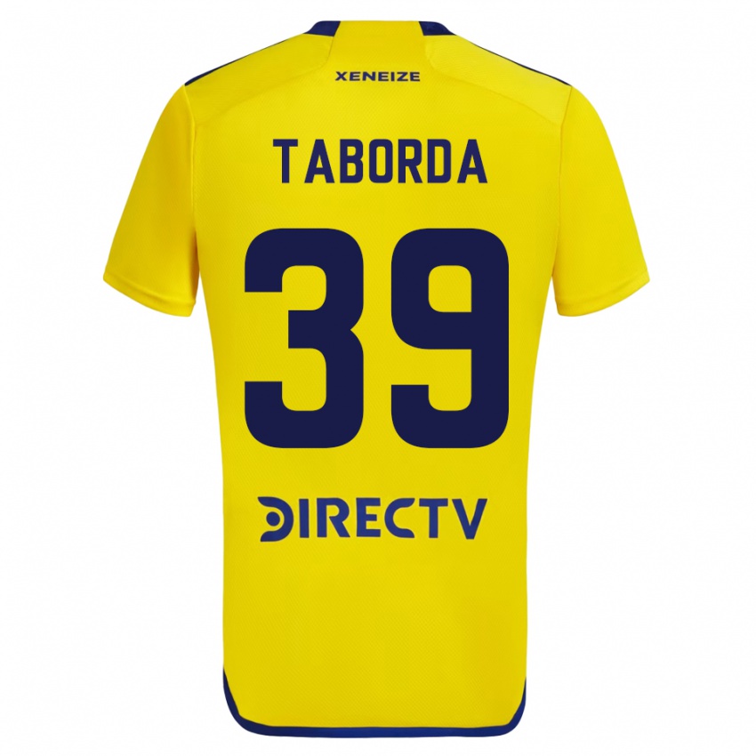 Homem Camisola Vicente Taborda #39 Amarelo Alternativa 2023/24 Camisa