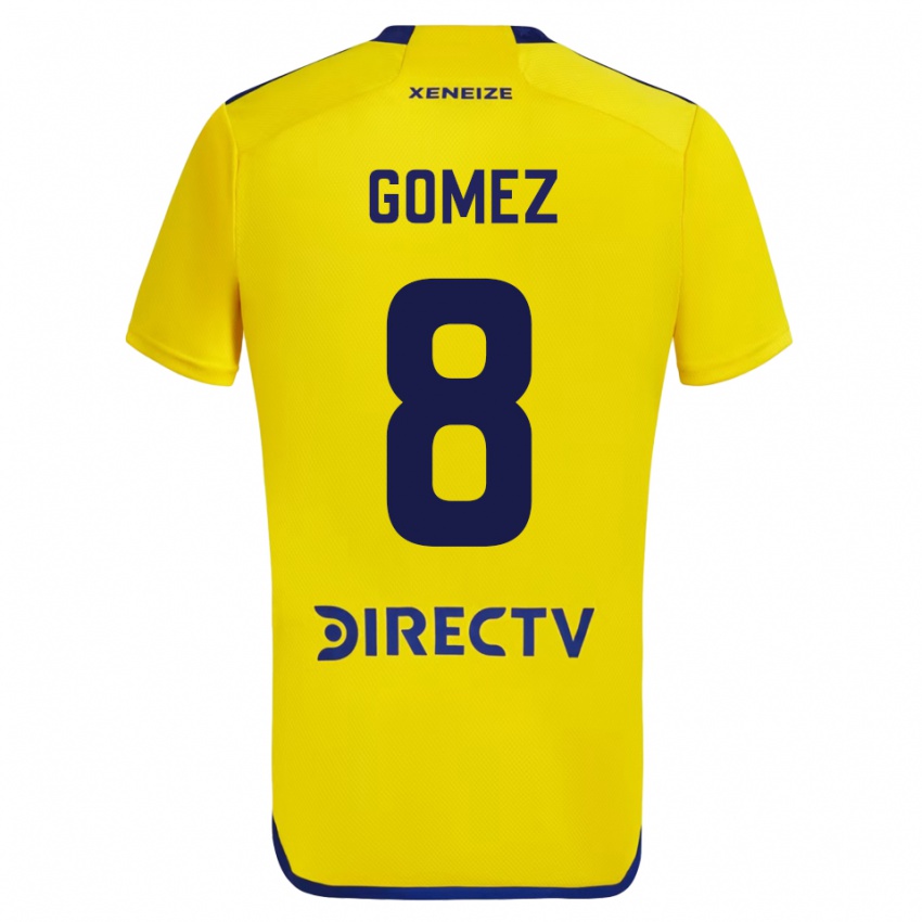 Homem Camisola Camila Gomez Ares #8 Amarelo Alternativa 2023/24 Camisa