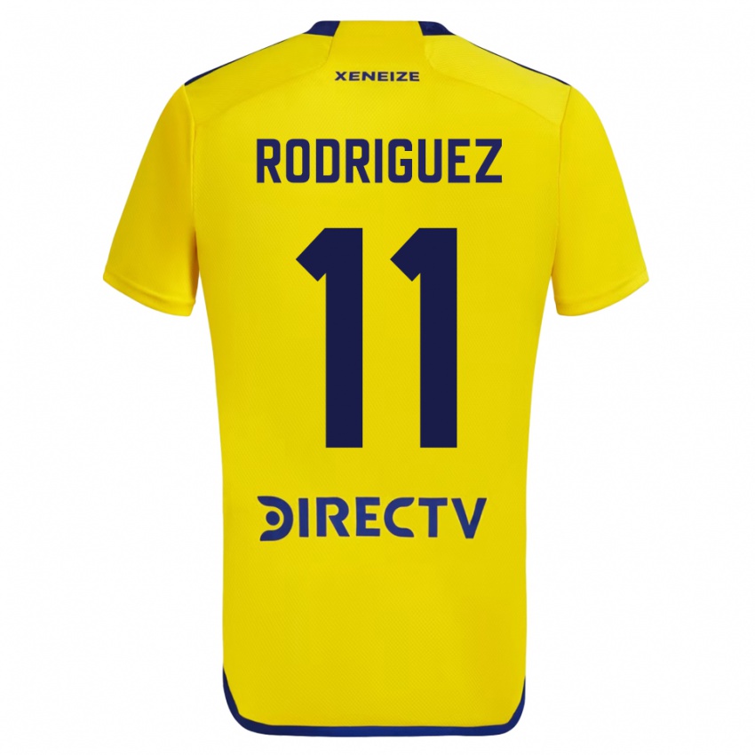 Homem Camisola Yamila Rodriguez #11 Amarelo Alternativa 2023/24 Camisa
