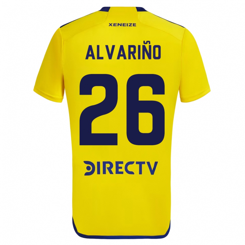Homem Camisola Alexis Alvarino #26 Amarelo Alternativa 2023/24 Camisa