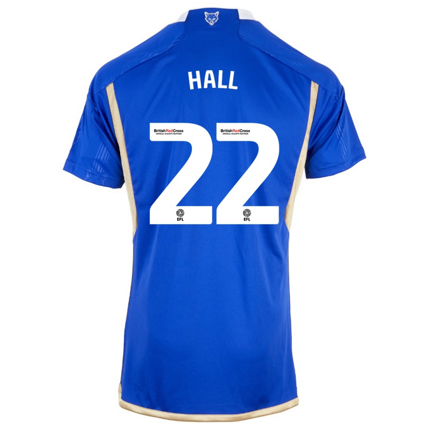 Mulher Camisola Kiernan Dewsbury-Hall #22 Azul Real Principal 2023/24 Camisa