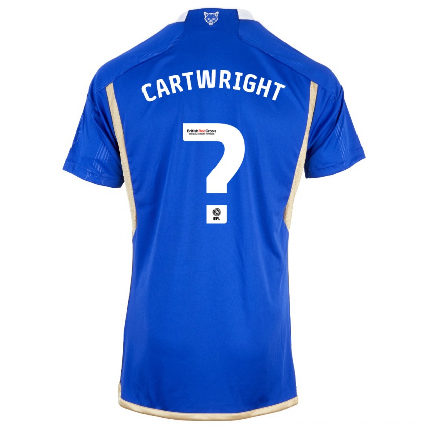 Mulher Camisola Henry Cartwright #0 Azul Real Principal 2023/24 Camisa
